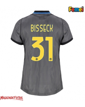 Inter Milan Yann Bisseck #31 Tricou Fotbal Replică 2026-27 Femei Treilea